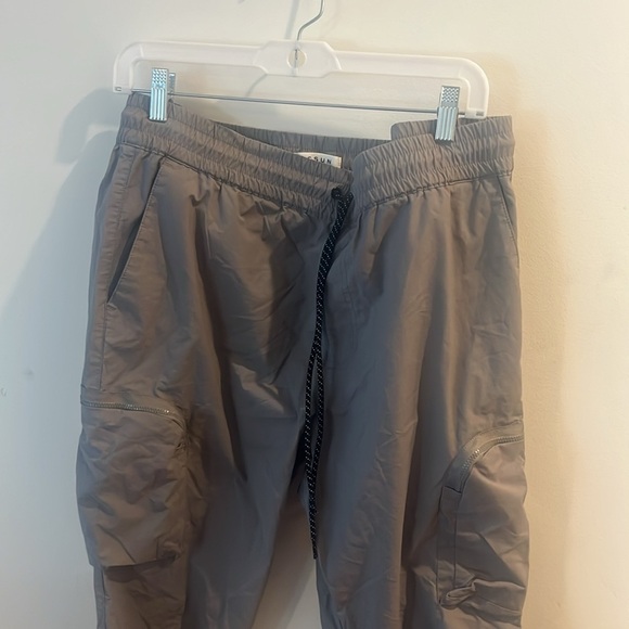 Men's Gray PACSUN Cargo Pants - Picture 2 of 6